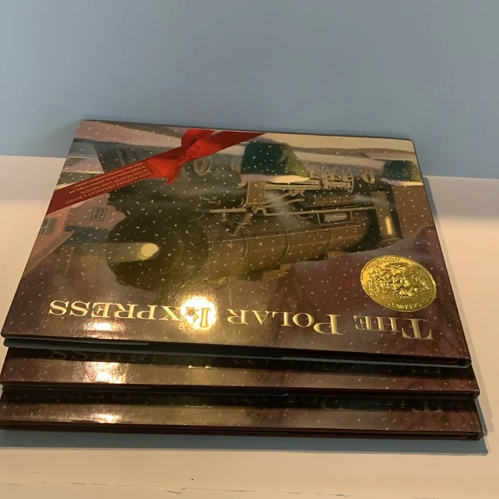 The Polar Express 30th Anniversary Edition Hardcover Book